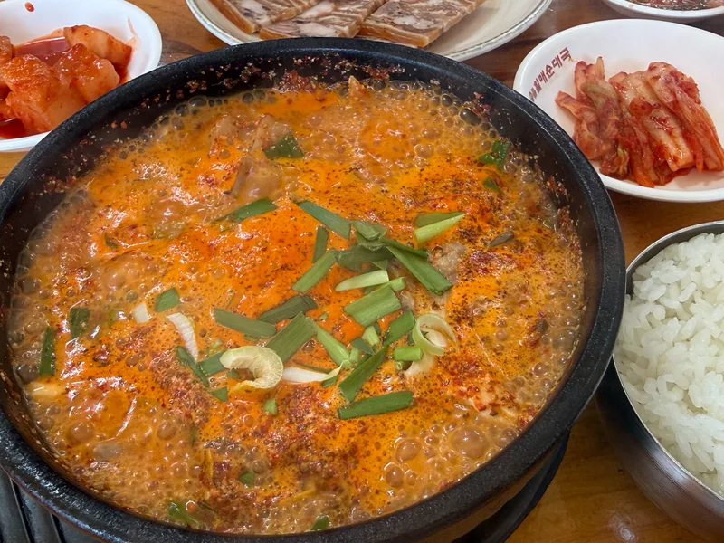 할매순대국 자양2호점 실제 사진